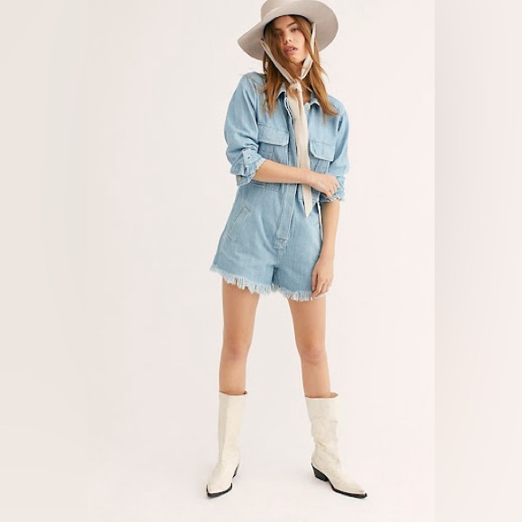 Free People Romper Medium - Picture 2 of 11